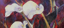 Arum Study | 2021 | Oil on Canvas | 51 x 36 cm